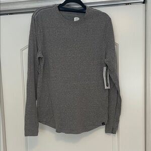 NWT! Men's Threads 4 Thought Grey Long Sleeve Tee